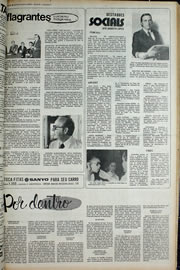 Página do jornal Correio do Ceará de outubro de 1974