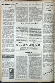 Página do jornal Correio do Ceará de outubro de 1974