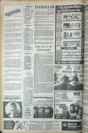 Página do jornal Correio do Ceará de outubro de 1974