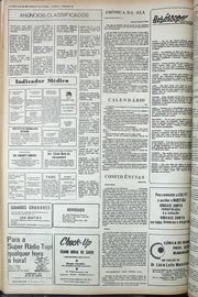 Página do jornal Correio do Ceará de outubro de 1974