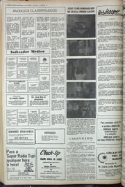 Página do jornal Correio do Ceará de outubro de 1974