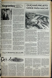 Página do jornal Correio do Ceará de outubro de 1974