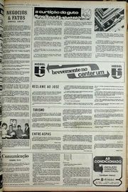 Página do jornal Correio do Ceará de outubro de 1974