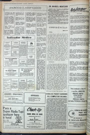 Página do jornal Correio do Ceará de outubro de 1974