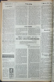 Página do jornal Correio do Ceará de outubro de 1974