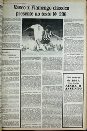 Página do jornal Correio do Ceará de outubro de 1974
