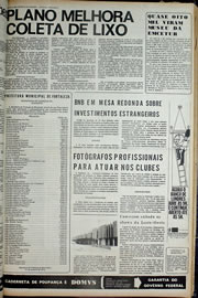 Página do jornal Correio do Ceará de outubro de 1974