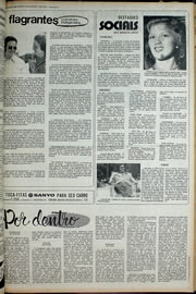 Página do jornal Correio do Ceará de outubro de 1974