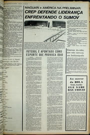 Página do jornal Correio do Ceará de outubro de 1974