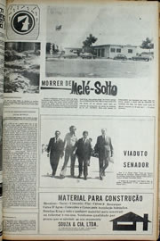 Página do jornal Correio do Ceará de outubro de 1974