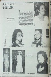 Página do jornal Correio do Ceará de outubro de 1974