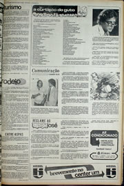 Página do jornal Correio do Ceará de outubro de 1974