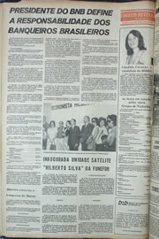 Página do jornal Correio do Ceará de outubro de 1974