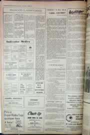 Página do jornal Correio do Ceará de janeiro de 1975