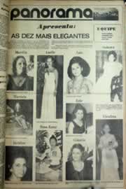 Página do jornal Correio do Ceará de janeiro de 1975