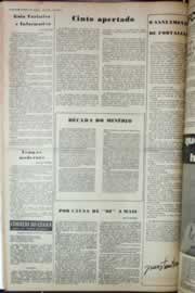 Página do jornal Correio do Ceará de janeiro de 1975
