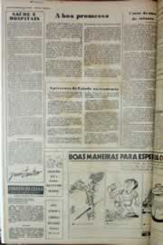 Página do jornal Correio do Ceará de janeiro de 1975