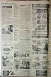 Página do jornal Correio do Ceará de janeiro de 1975