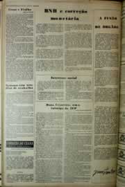 Página do jornal Correio do Ceará de março de 1975