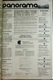 Página do jornal Correio do Ceará de março de 1975
