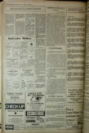 Página do jornal Correio do Ceará de março de 1975