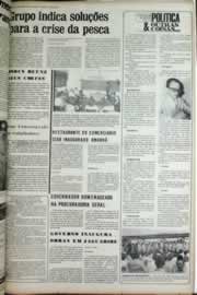 Página do jornal Correio do Ceará de março de 1975