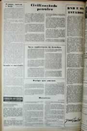 Página do jornal Correio do Ceará de março de 1975