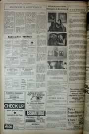 Página do jornal Correio do Ceará de março de 1975