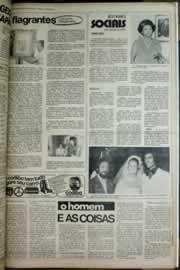 Página do jornal Correio do Ceará de março de 1975
