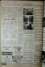 Página do jornal Correio do Ceará de março de 1975