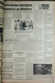 Página do jornal Correio do Ceará de março de 1975