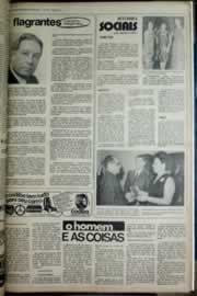 Página do jornal Correio do Ceará de março de 1975