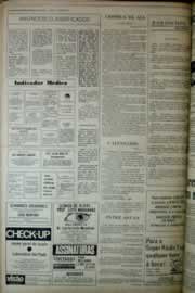 Página do jornal Correio do Ceará de março de 1975