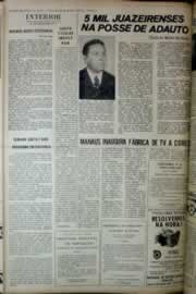Página do jornal Correio do Ceará de março de 1975