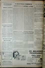 Página do jornal Correio do Ceará de março de 1975