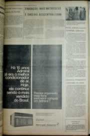Página do jornal Correio do Ceará de março de 1975