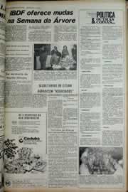 Página do jornal Correio do Ceará de março de 1975