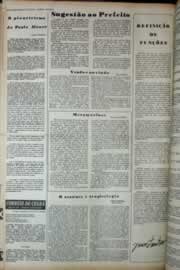 Página do jornal Correio do Ceará de março de 1975