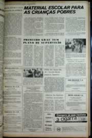 Página do jornal Correio do Ceará de março de 1975