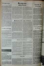 Página do jornal Correio do Ceará de março de 1975