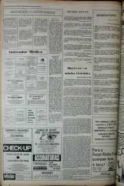 Página do jornal Correio do Ceará de março de 1975