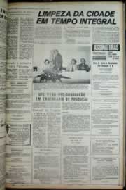 Página do jornal Correio do Ceará de março de 1975