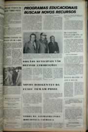 Página do jornal Correio do Ceará de abril de 1975