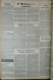 Página do jornal Correio do Ceará de abril de 1975