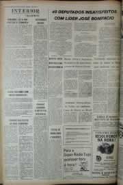 Página do jornal Correio do Ceará de abril de 1975