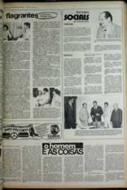 Página do jornal Correio do Ceará de abril de 1975