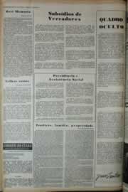 Página do jornal Correio do Ceará de abril de 1975