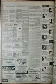 Página do jornal Correio do Ceará de abril de 1975