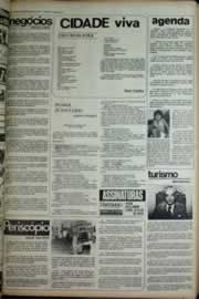Página do jornal Correio do Ceará de abril de 1975