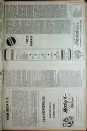 Página do jornal Correio do Ceará de abril de 1975